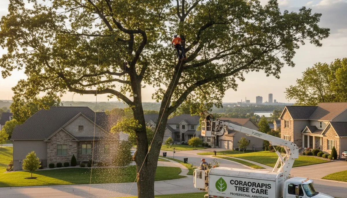 Professional tree removal service in Pittsburgh PA by certified arborists